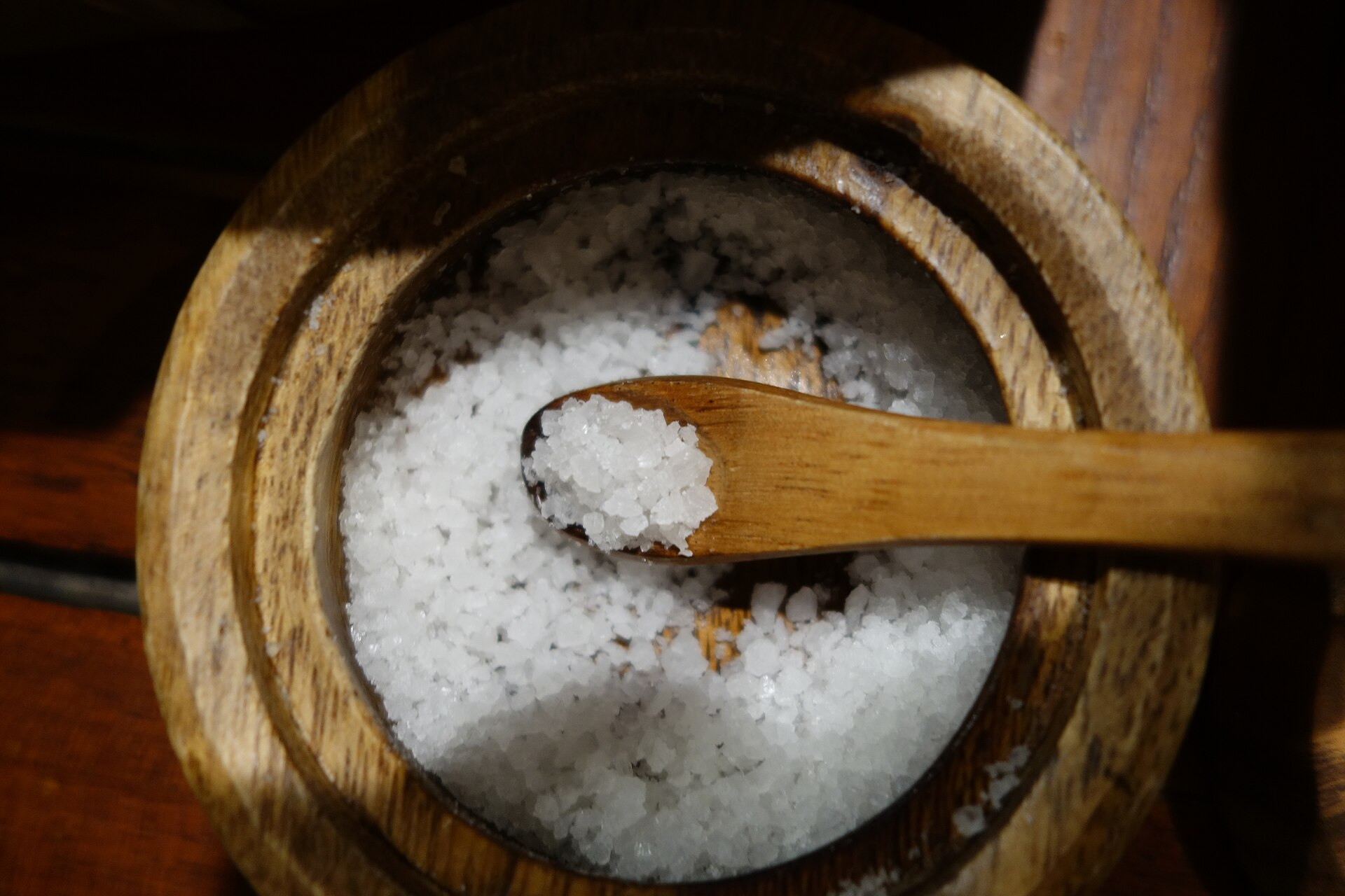 Sal de mar en grano